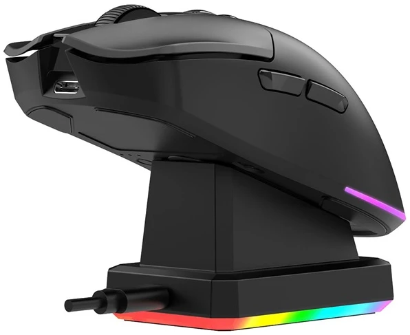 The G-Lab Vezeték nélküli Gamer Egér - KULT SILICIUM PRO (12000 DPI, 7 gomb, makro, PixArt 3311, 1000Hz, RGB, fekete) 1 The G-Lab Vezeték nélküli Gamer Egér - KULT SILICIUM PRO (12000 DPI, 7 gomb, makro, PixArt 3311, 1000Hz, RGB, fekete)