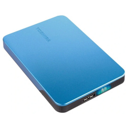 Toshiba Külső HDD 2.5" - 4TB Canvio Flex Metallic Blue (USB3.2 Gen1, kék)