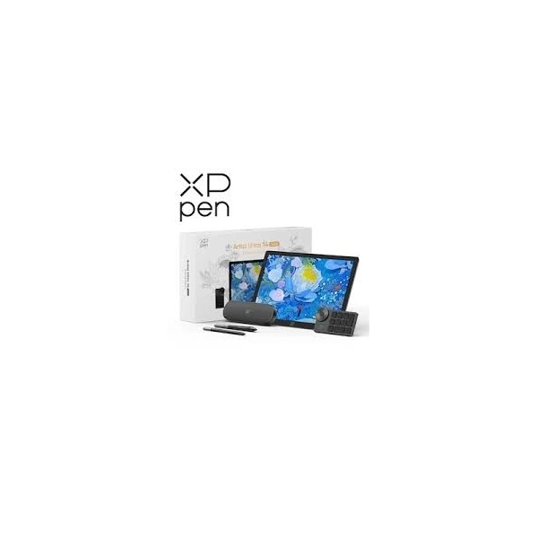 XP-PEN Grafikus kijelző - Artist Ultra 14 (14", AMOLED, 16:10, 2880x1800, 90 Hz, 5080 LPI, PS 16k, érintőkijelző) ezüst